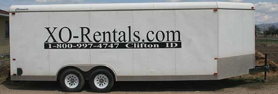 rental trailer